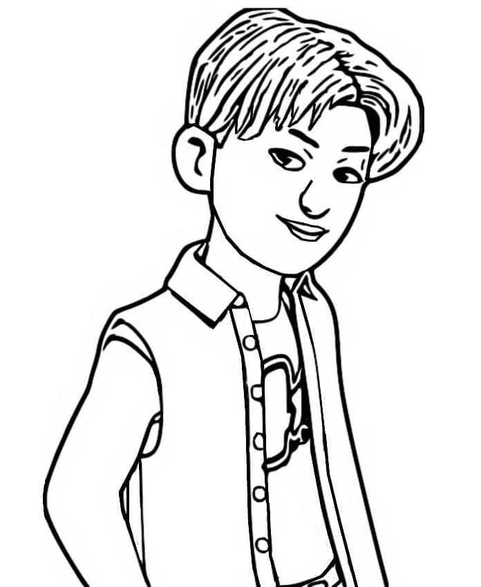 Turning Red coloring pages