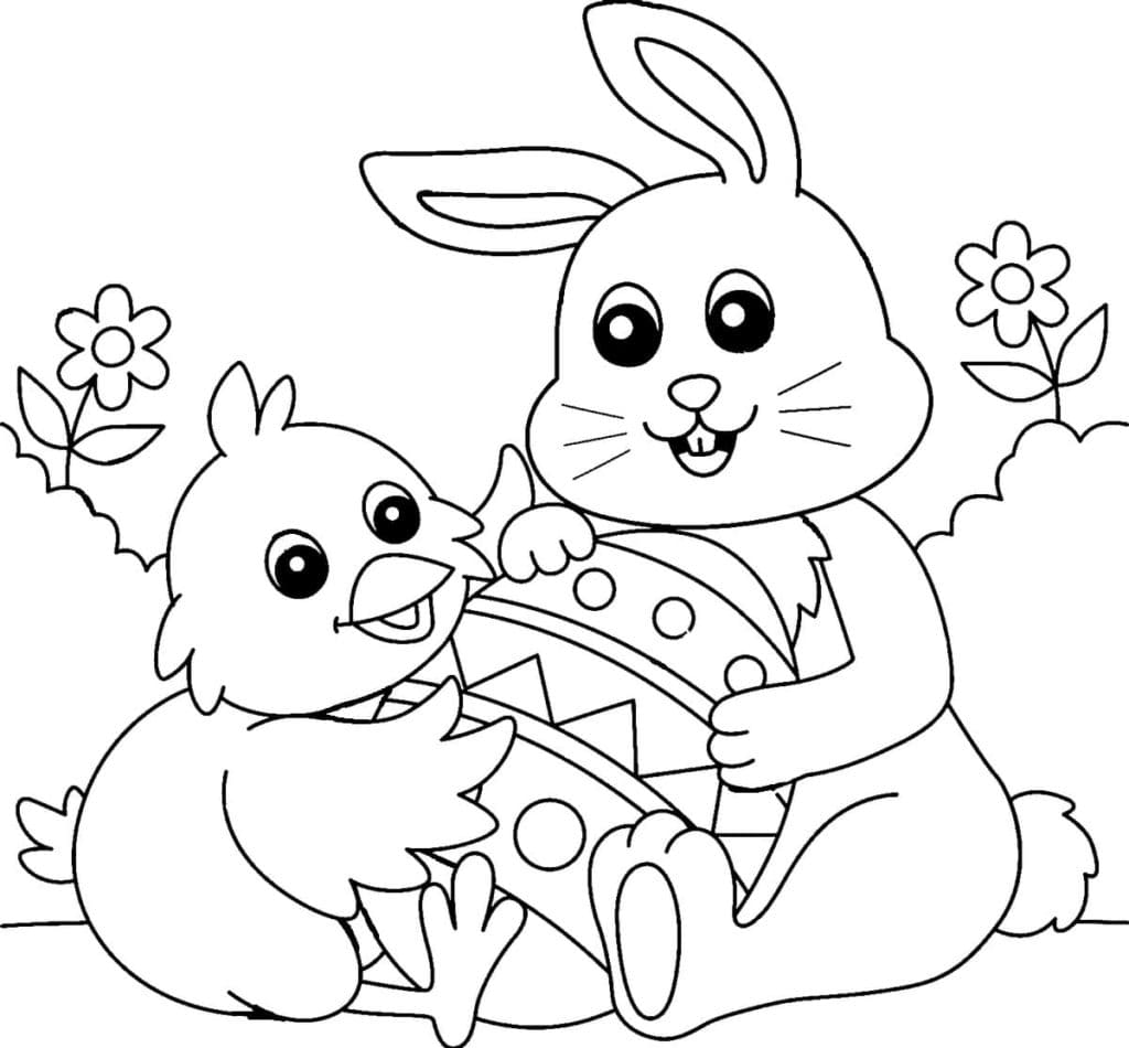 Pääsiäispupu coloring pages