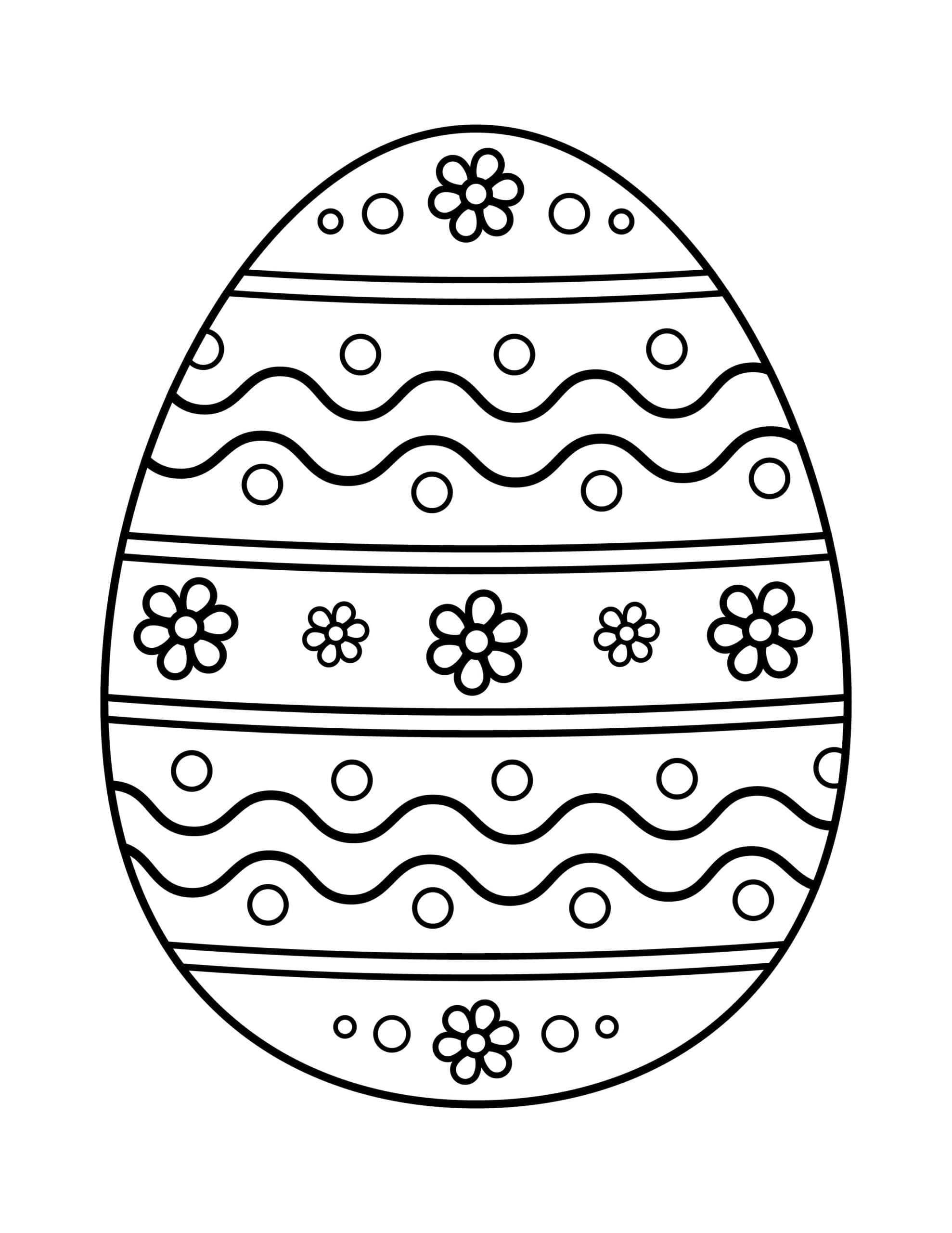 Pääsiäismuna coloring pages