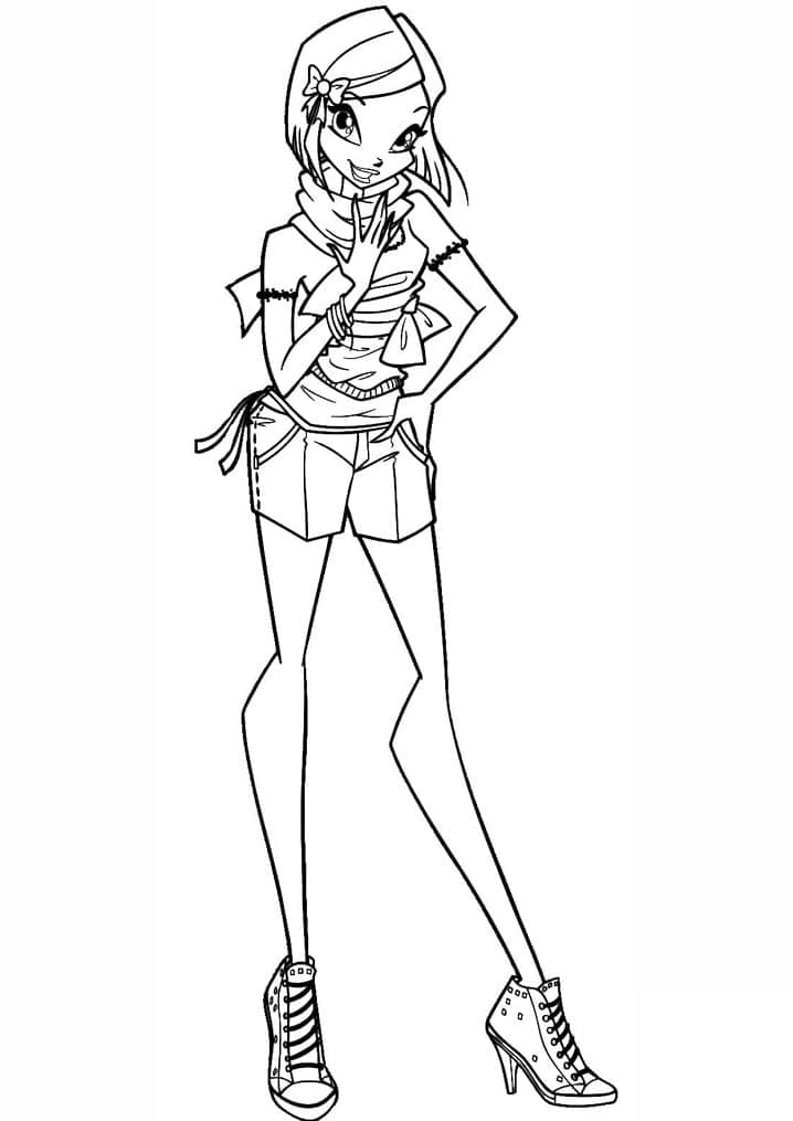 Winx coloring pages