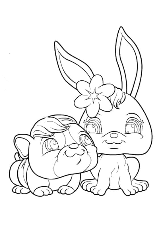 Littlest Pet Shop coloring pages