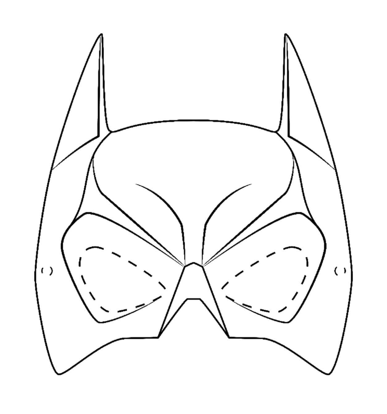 Batman naamio Värityskuva