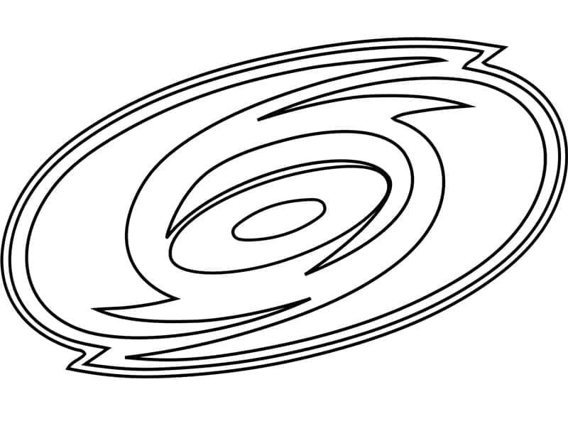Carolina Hurricanesin logo Värityskuva