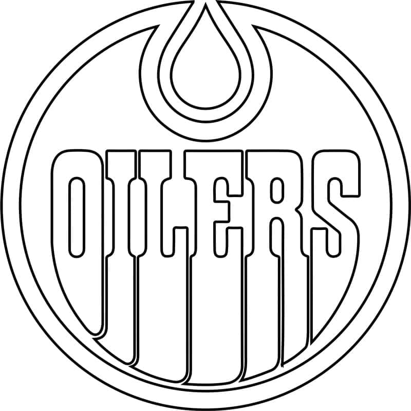 Edmonton Oilersin logo Värityskuva
