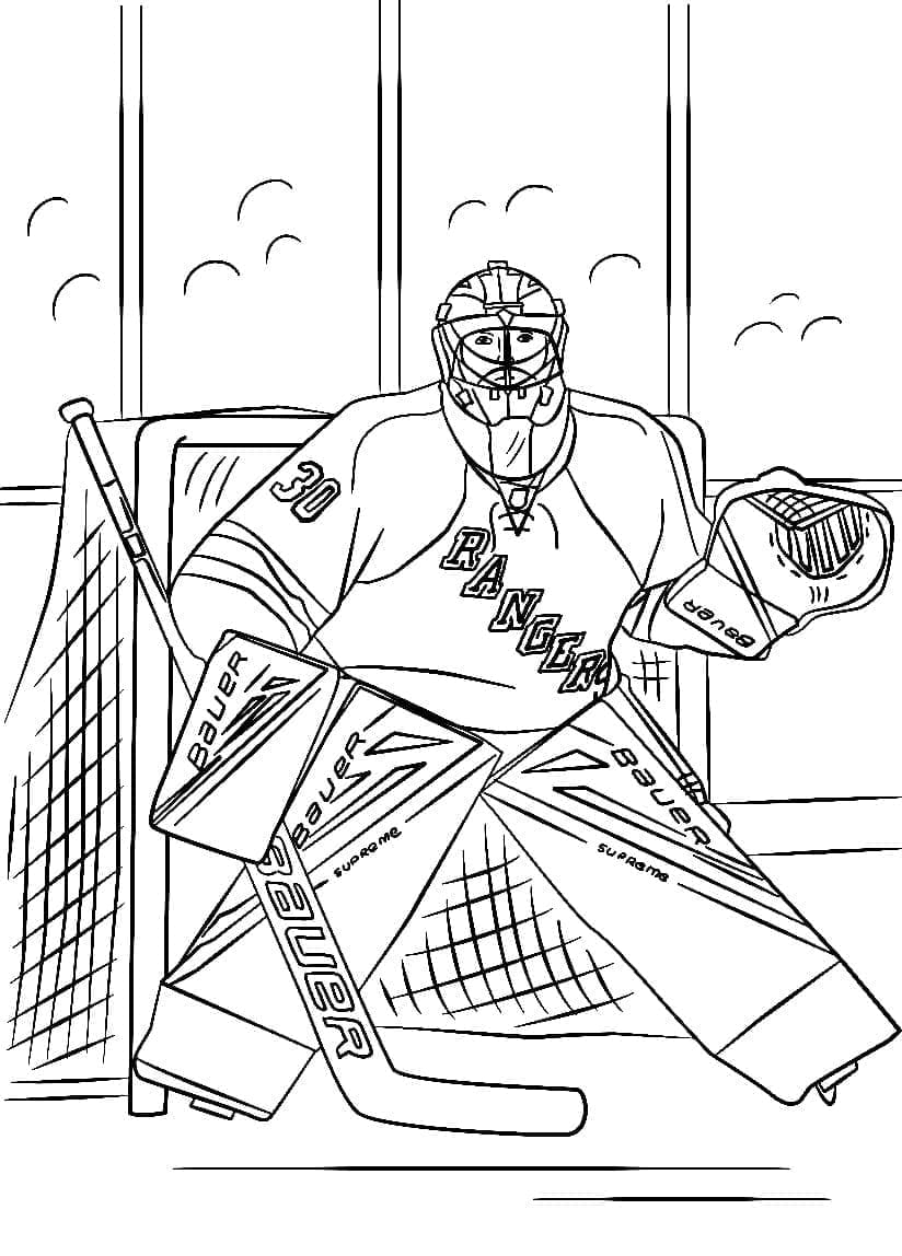 Henrik Lundqvist Värityskuva