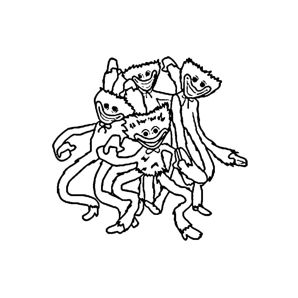 Poppy Playtime coloring pages