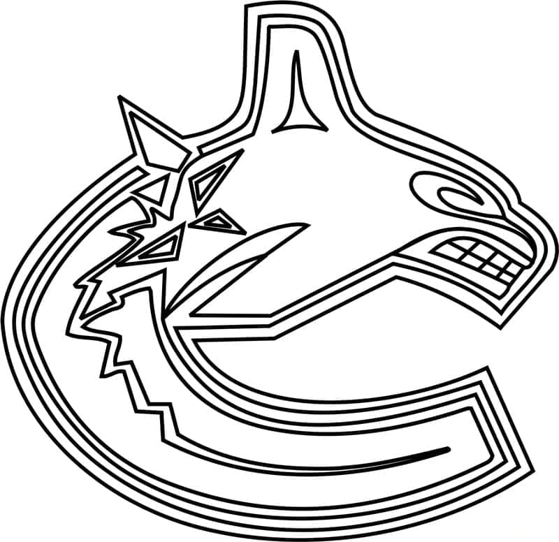 Vancouver Canucksin logo Värityskuva
