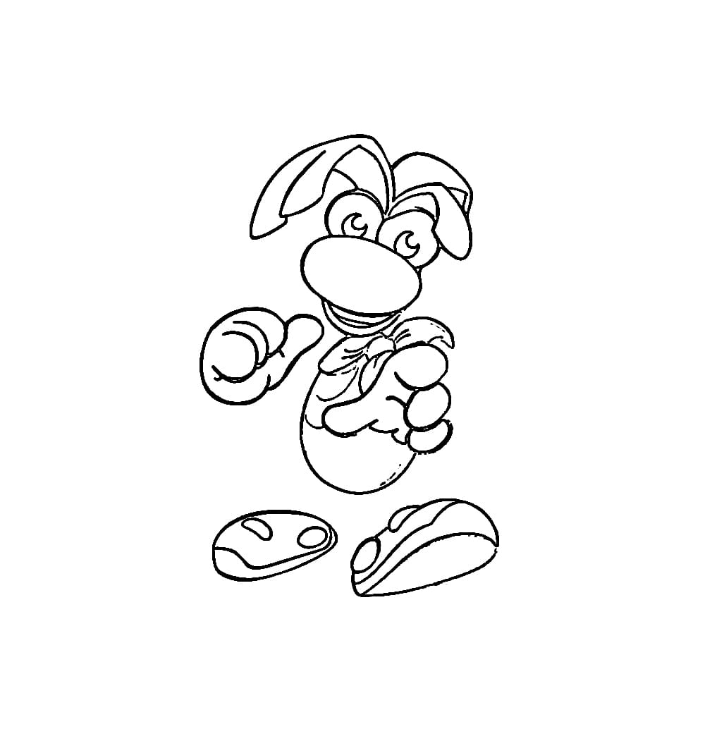 Vapaa Rayman Värityskuva