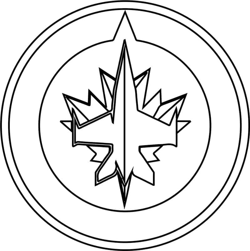 Winnipeg Jetsin logo Värityskuva