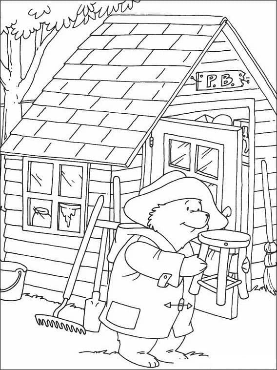 Ilmainen Paddington Värityskuva