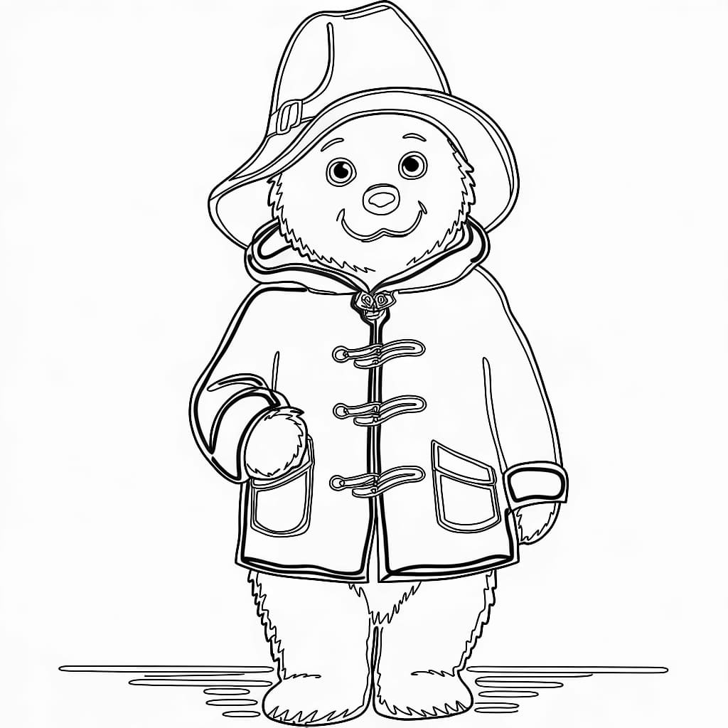Paddington seisoi Värityskuva
