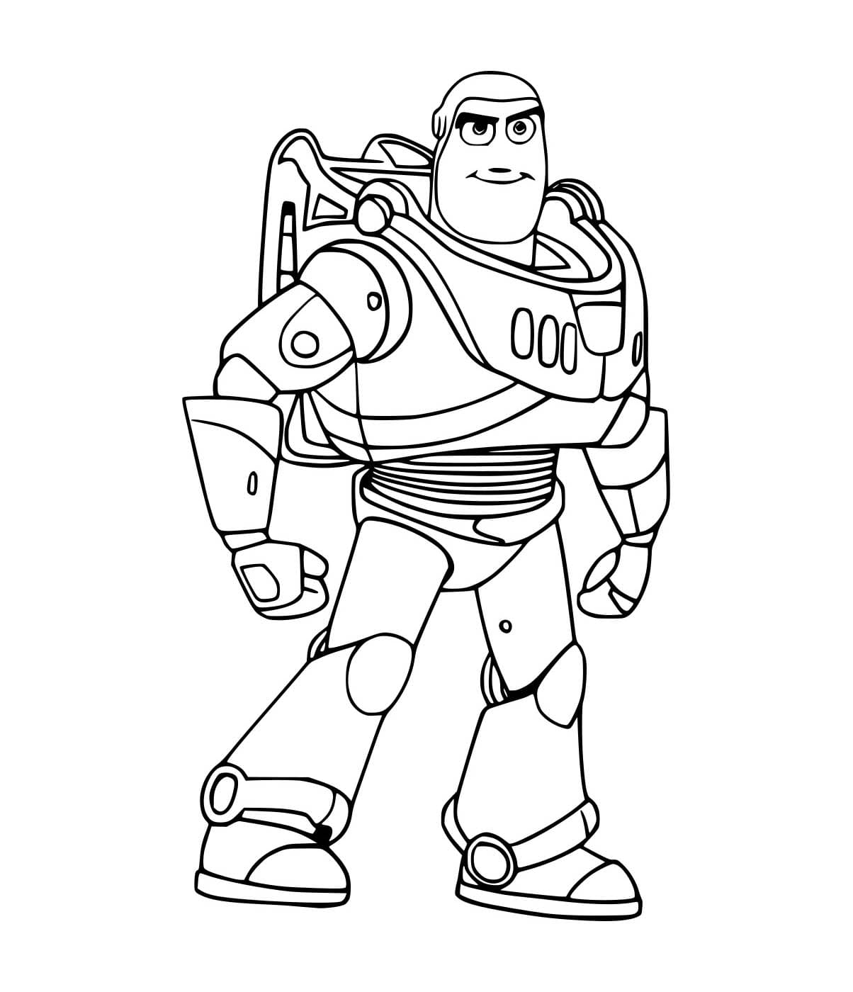 Buzz Lightyear Värityskuvat