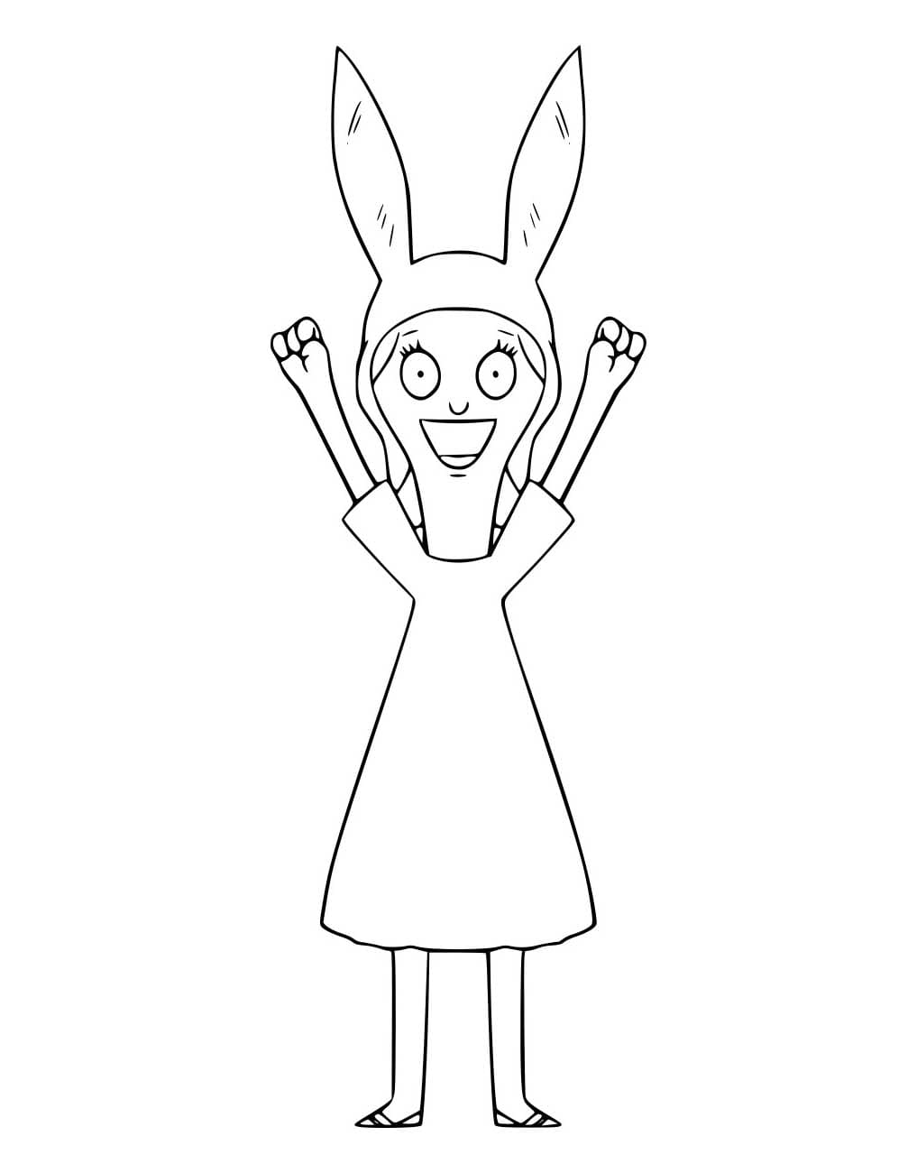 Onnea Louise Belcher Värityskuva