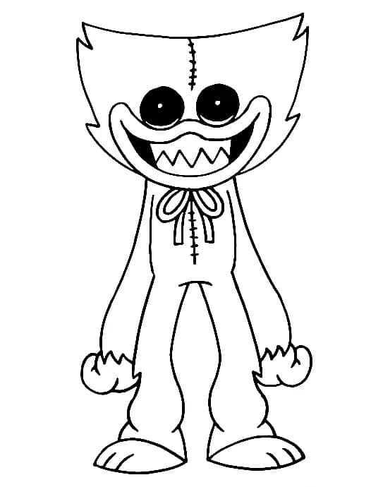 Huggy Wuggy coloring pages
