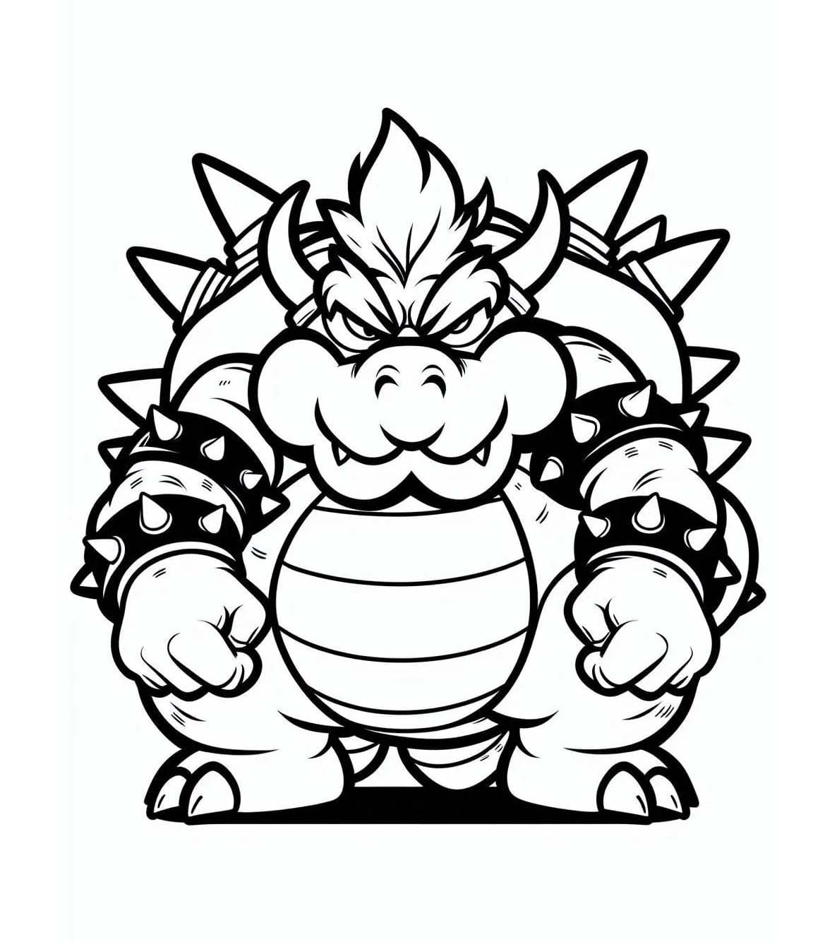 Bowser rasvaa Värityskuva