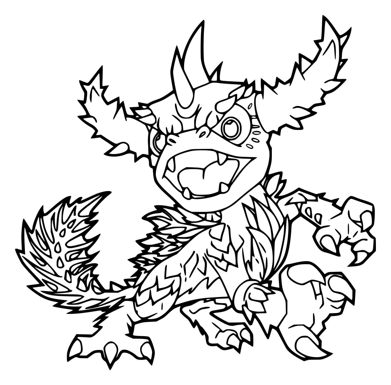 Skylanders coloring pages