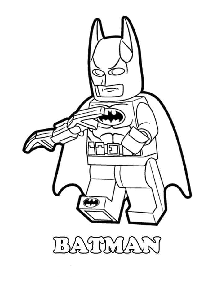 Lego Batman DC Film Värityskuva