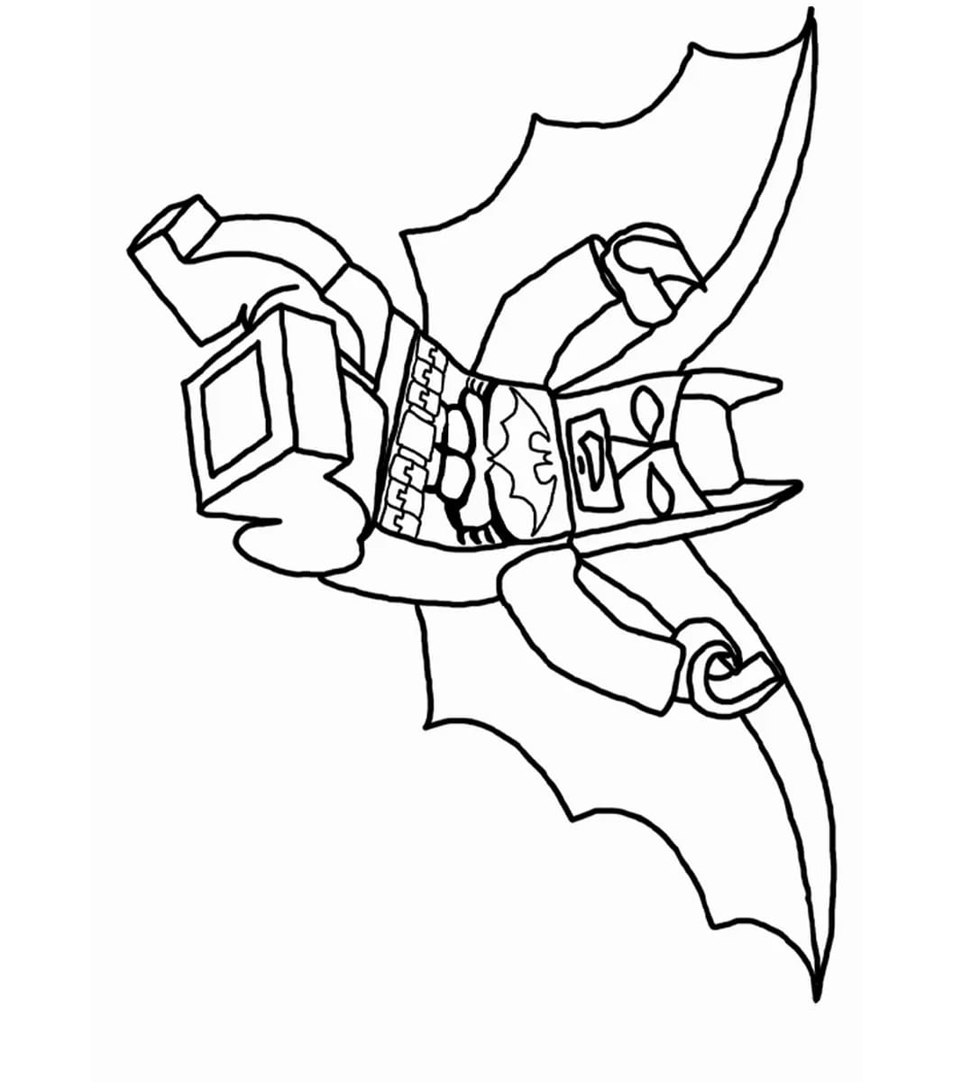 Lego Batman hyökkäys Värityskuva