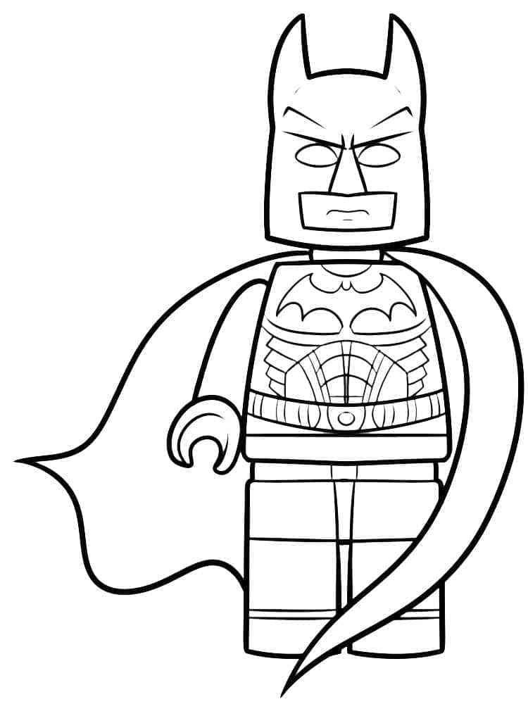 Lego Batman kostenlos Värityskuva