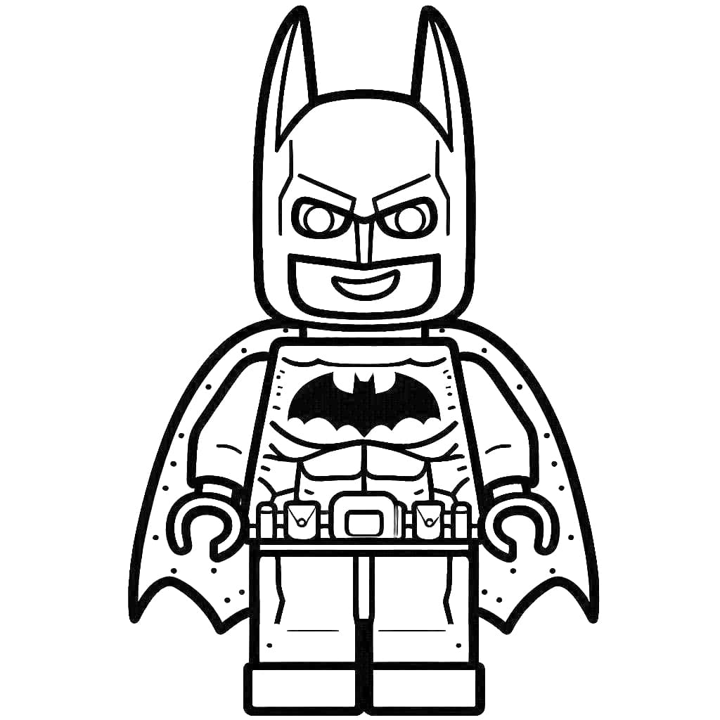 Lego Batman teline Värityskuva