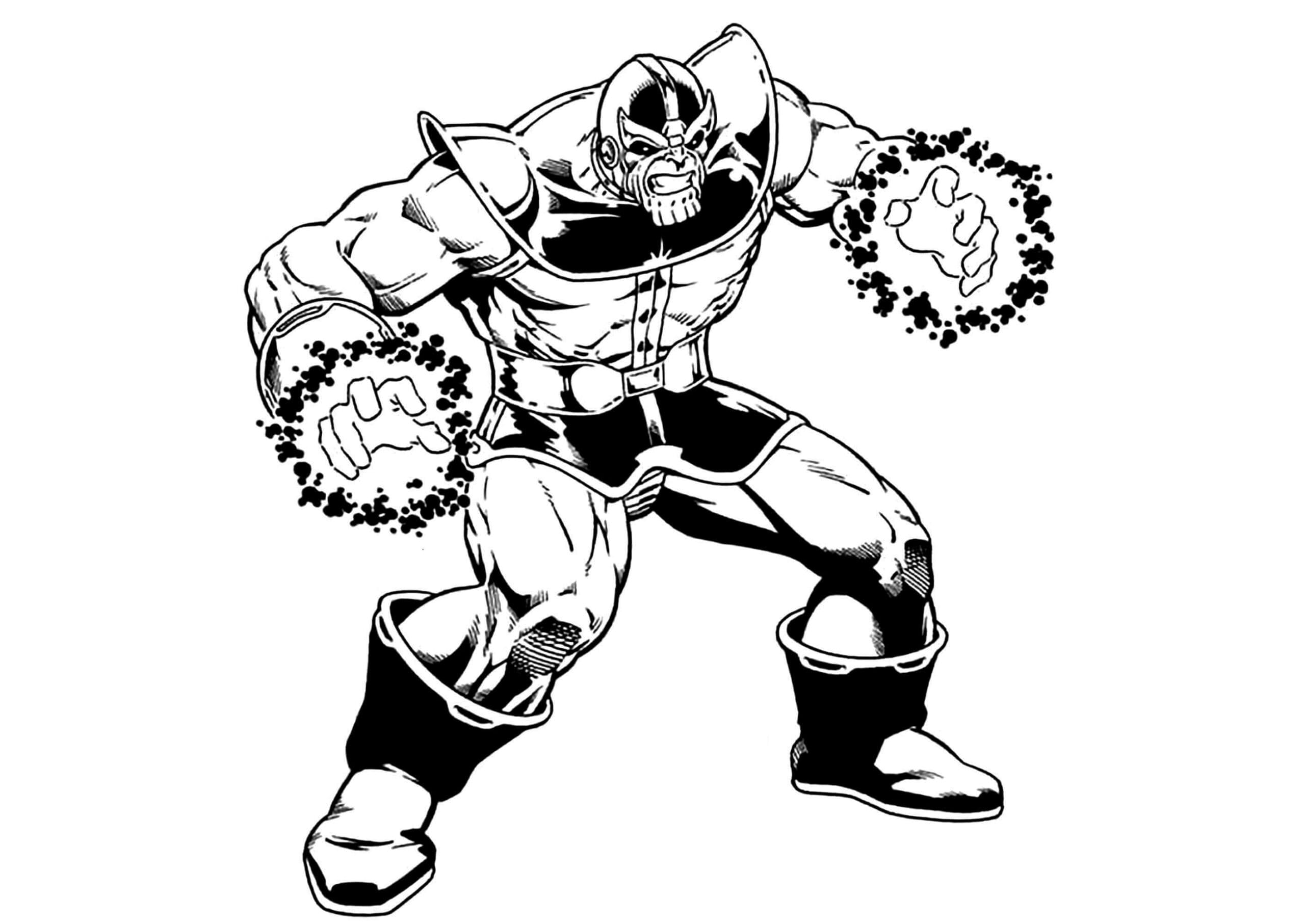 Sinister Thanos Värityskuva