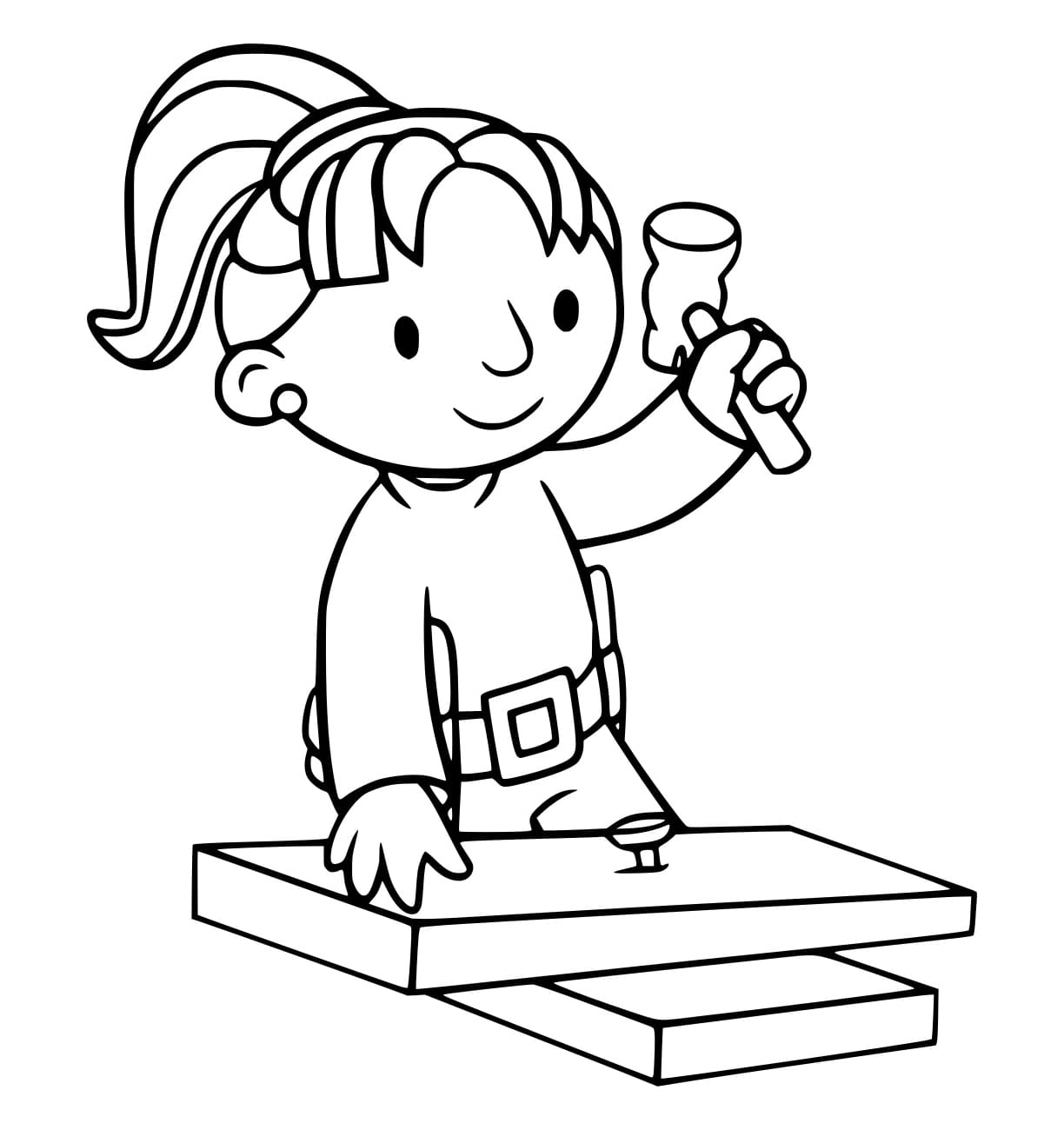 Wendy kynnet Värityskuva