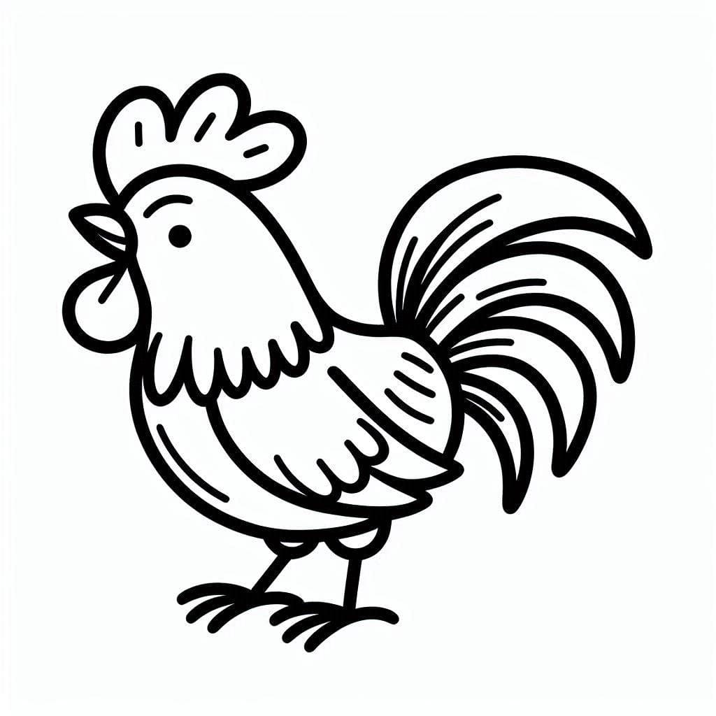 Kukko coloring pages