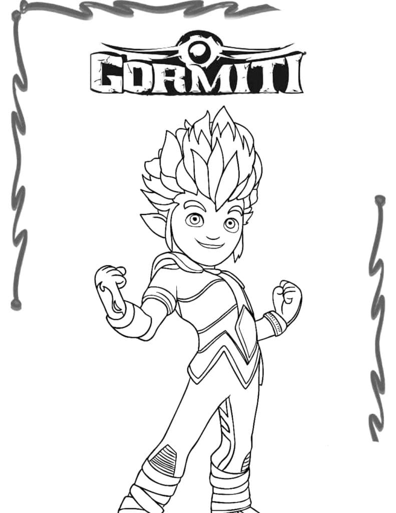 Gormiti Värityskuvat