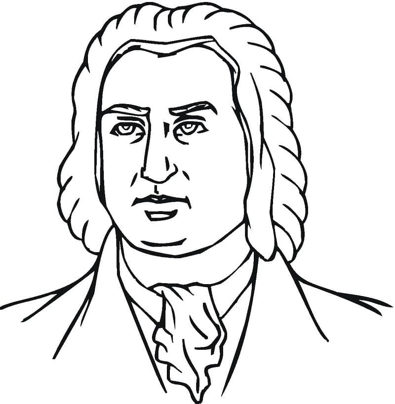 Immagine di Johann Sebastian Bach Värityskuva