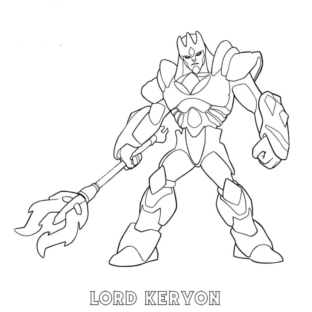 Lord Keryon Gormiti Värityskuva