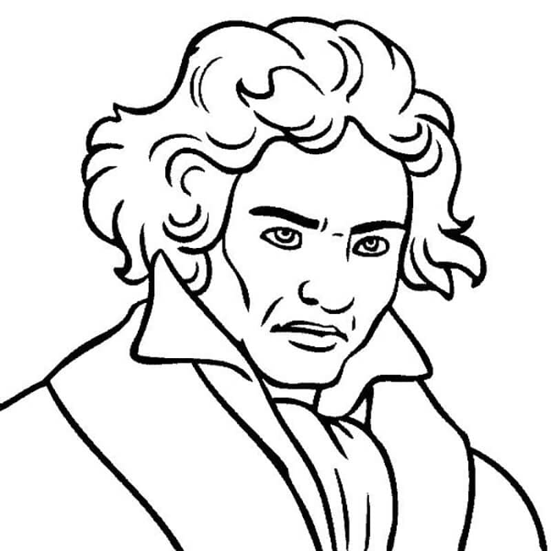 Ludwig Van Beethoven Värityskuva
