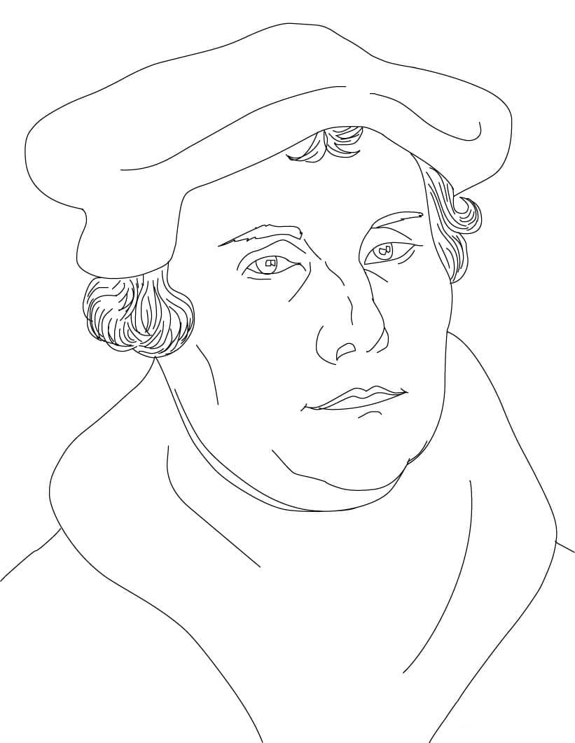Martin Luther Värityskuva