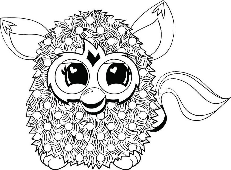 Onnea Furbylle Värityskuva