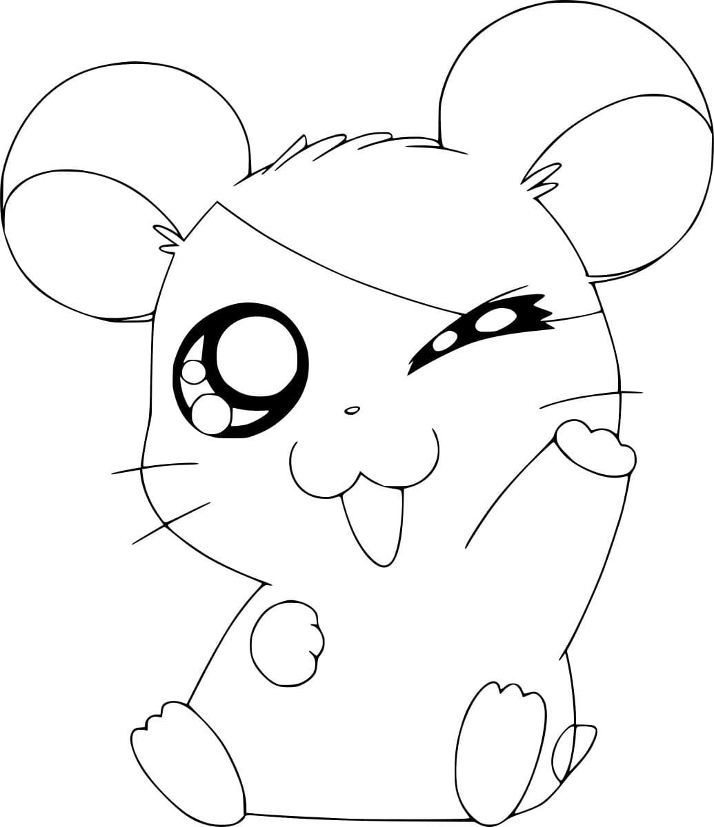 Hamtaro Värityskuvat