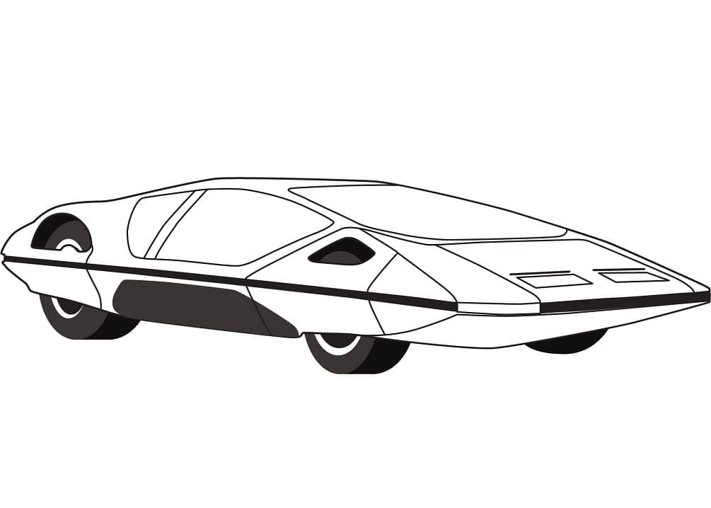 1970 Ferrari Pininfarina 512 S Modulo Värityskuva