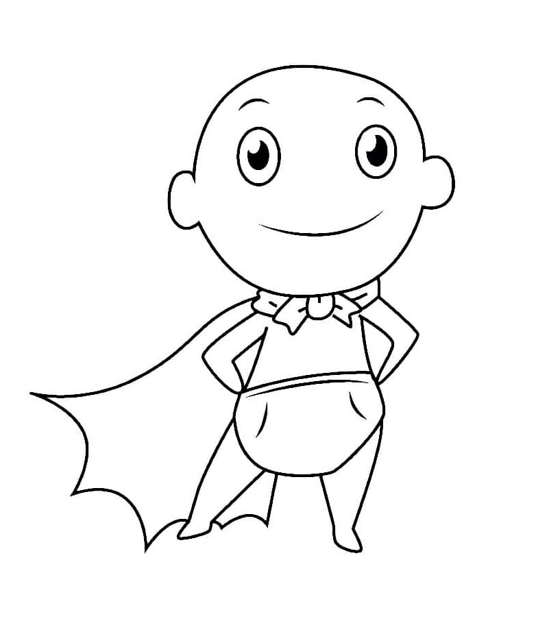 Chibi Kapteeni Kalsari Värityskuva