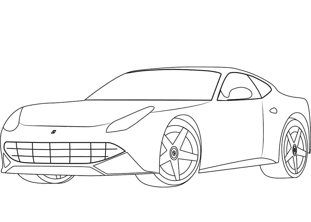 Ferrari F12 Värityskuva
