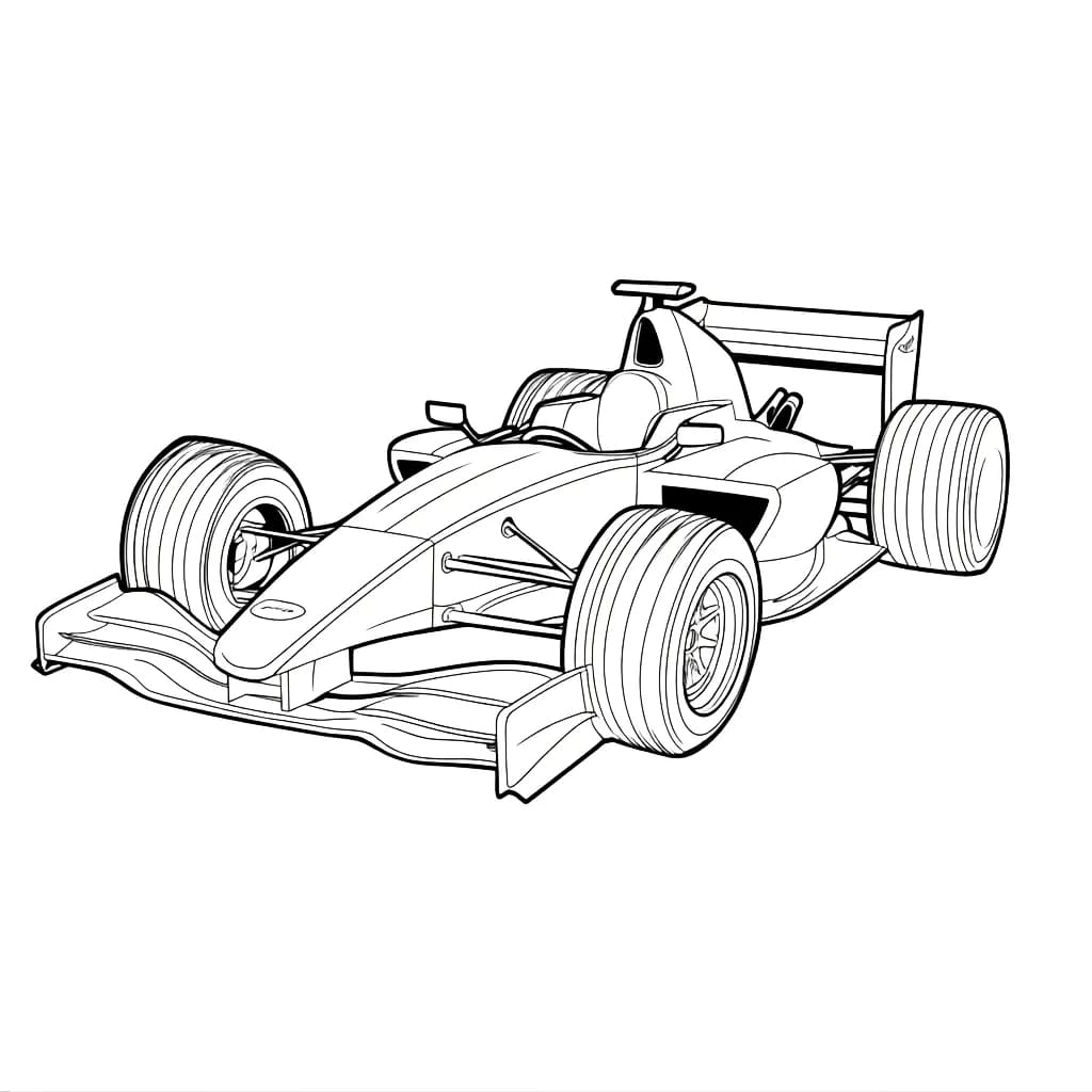 Formula 1 loistava Värityskuva