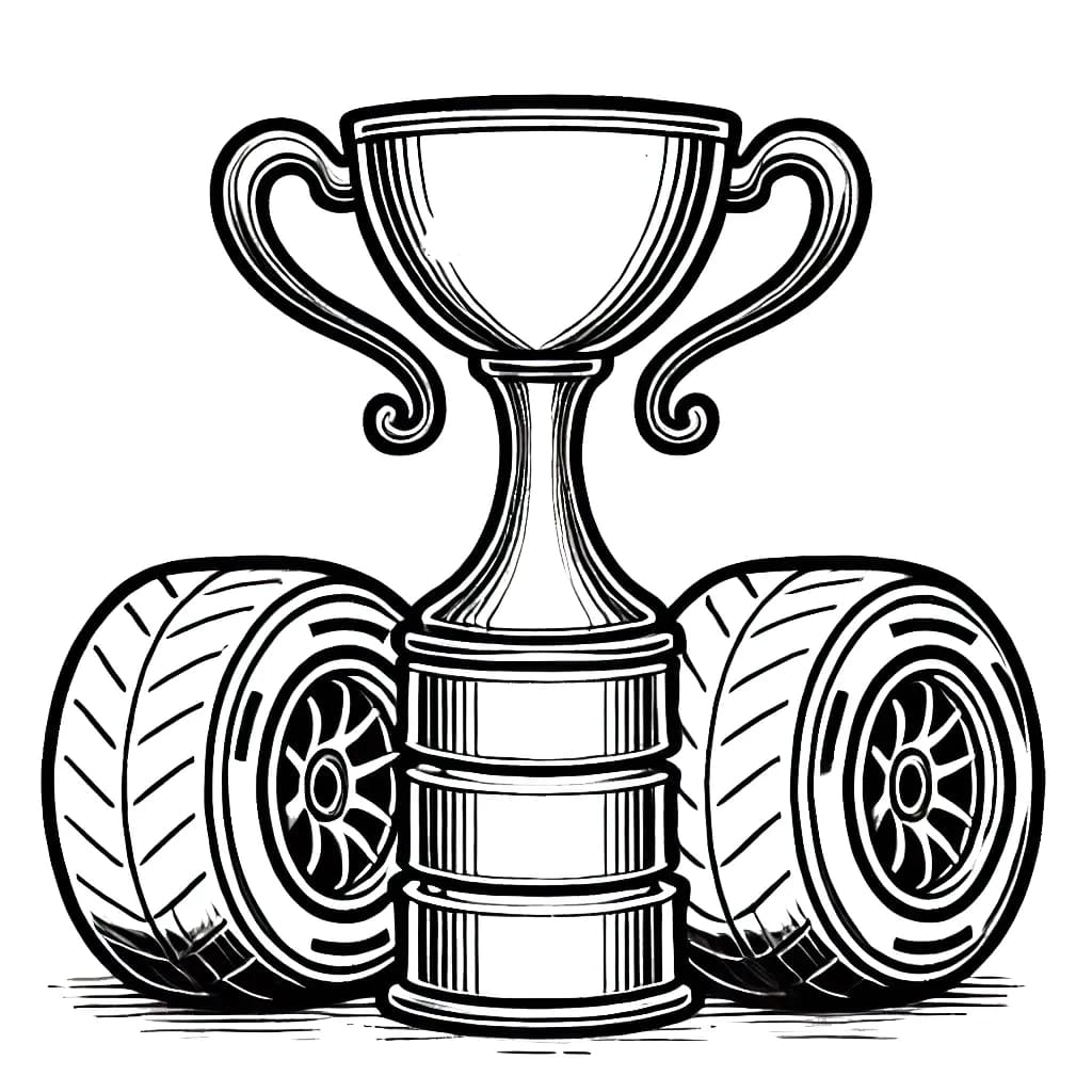 Formula 1 tulostettava ilmaiseksi Värityskuva