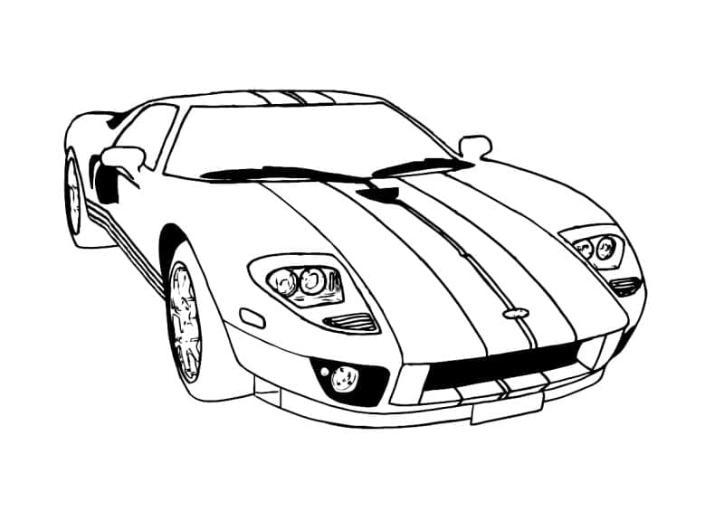 Hieno Ferrari Värityskuva