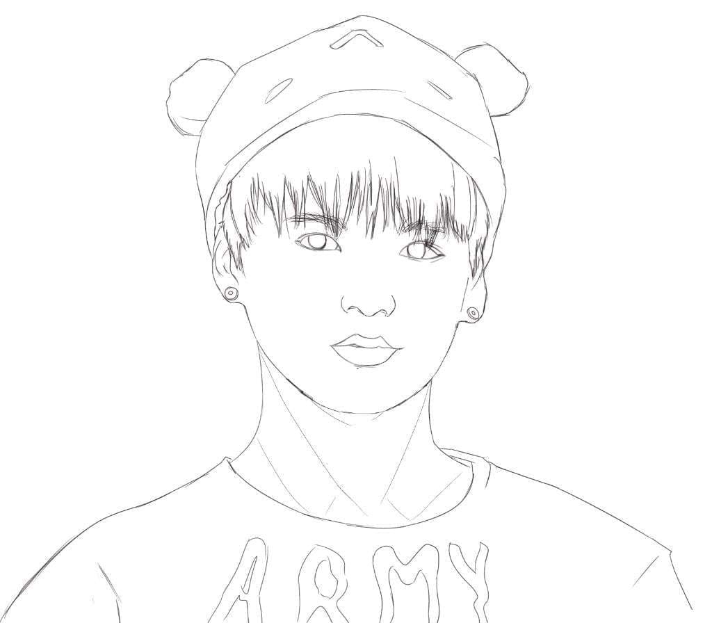 Jungkook Värityskuva