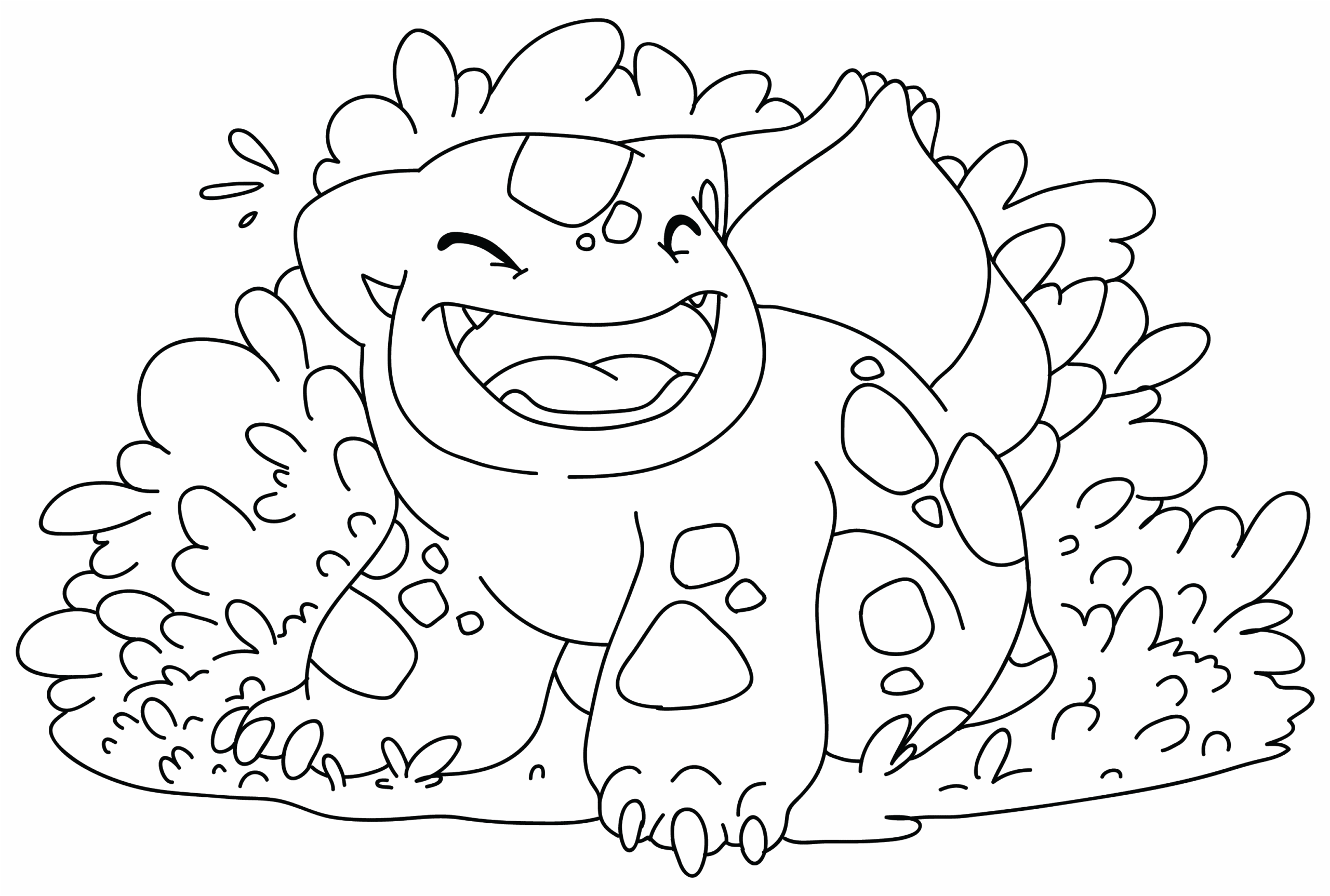 Kuvat Bulbasaur Värityskuva