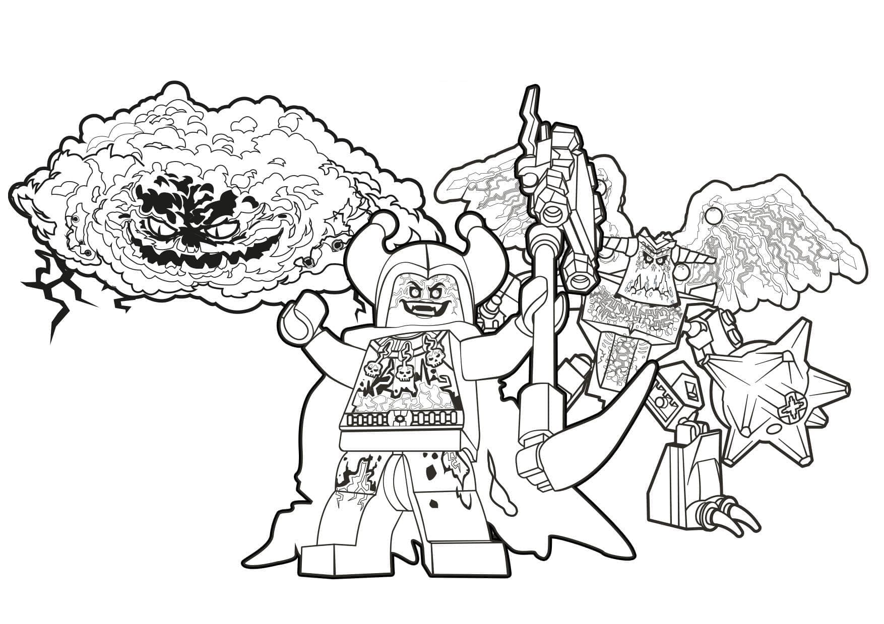 Lego Nexo Knights Evil Värityskuva
