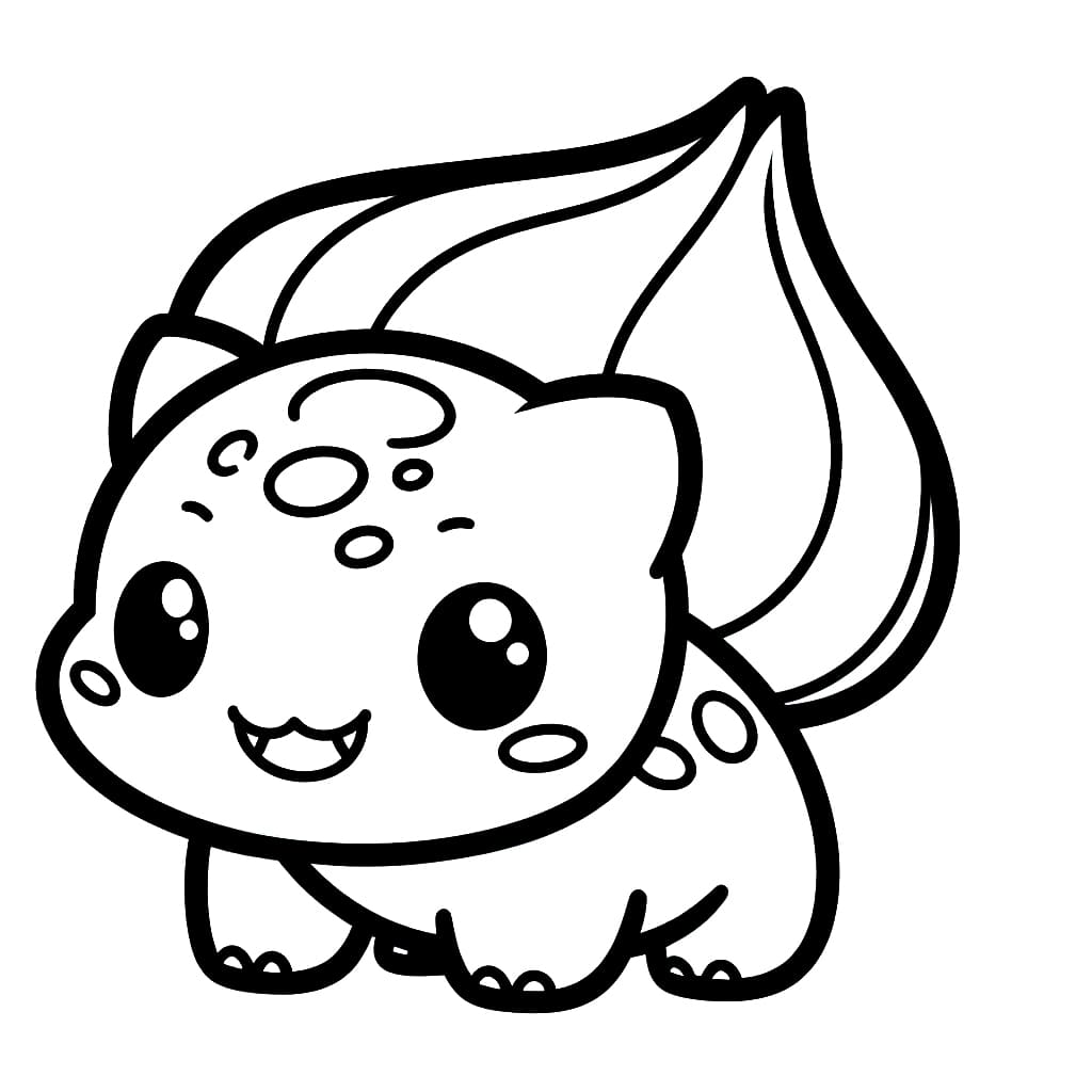 Naura Bulbasaur Värityskuva
