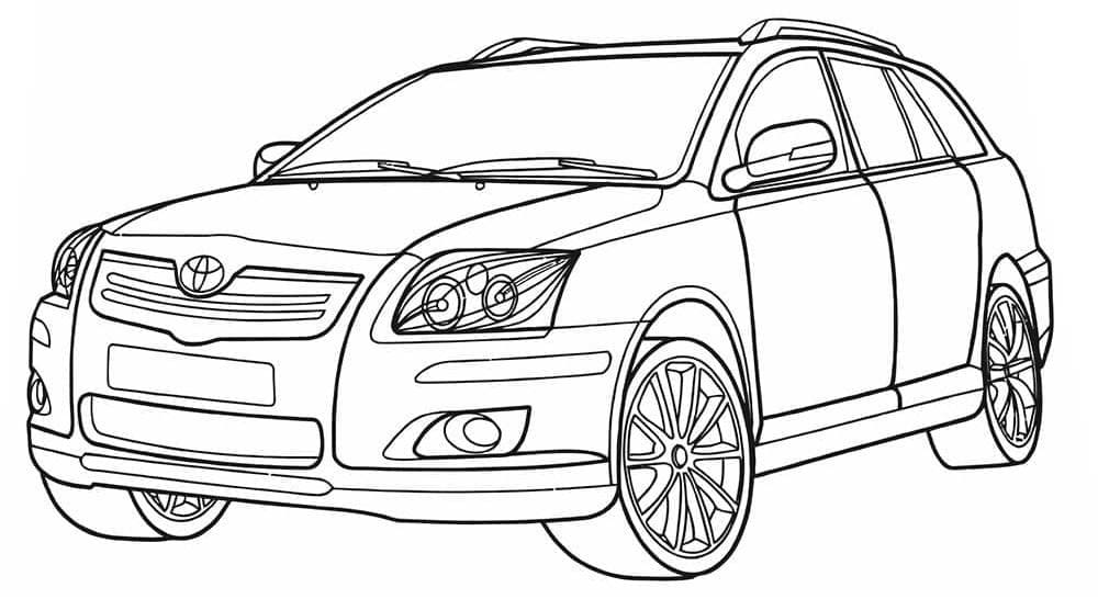 Toyota Avensis Värityskuva