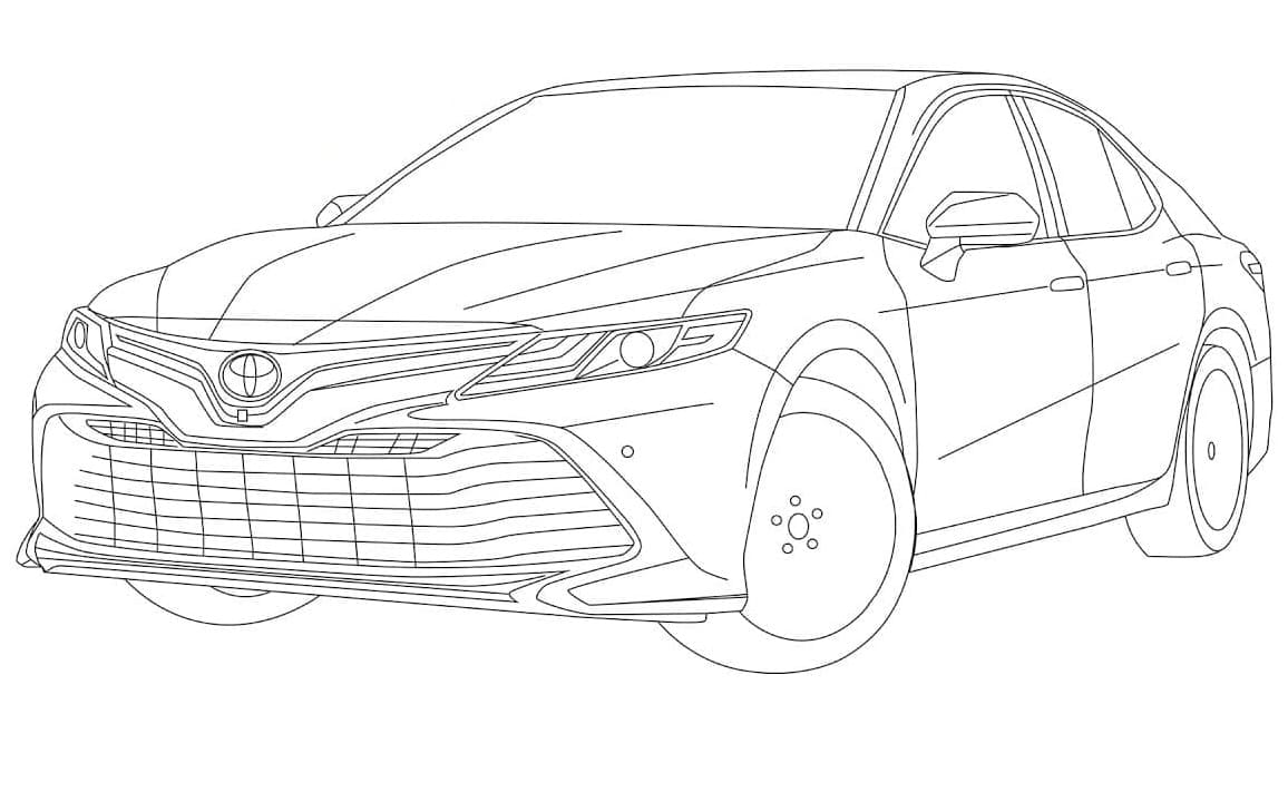 Toyota Camry SE 2019 Värityskuva