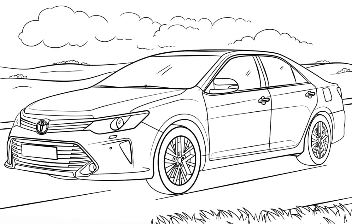 Toyota Camry Värityskuva