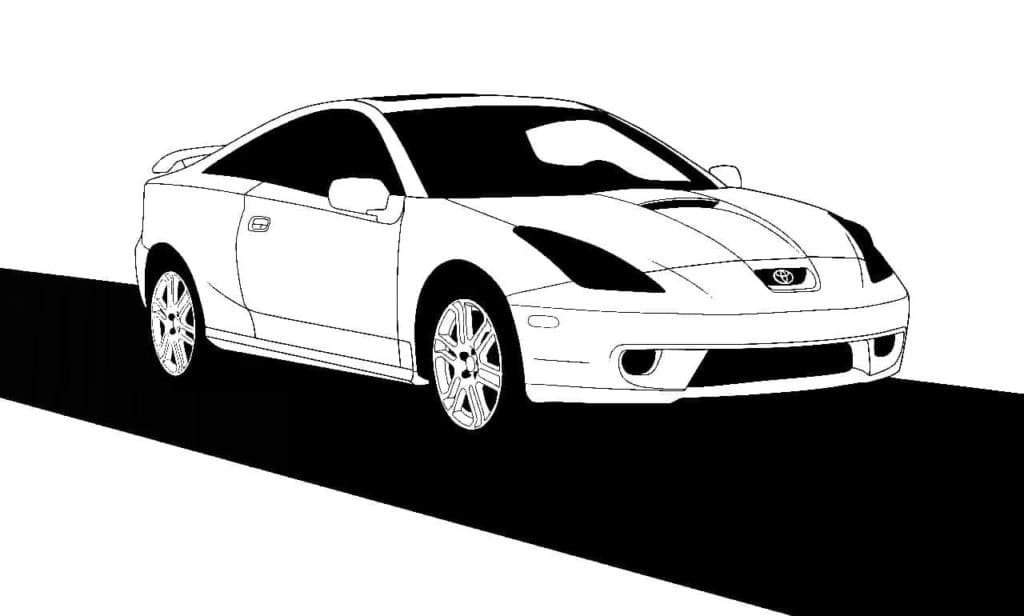 Toyota Celica Värityskuva