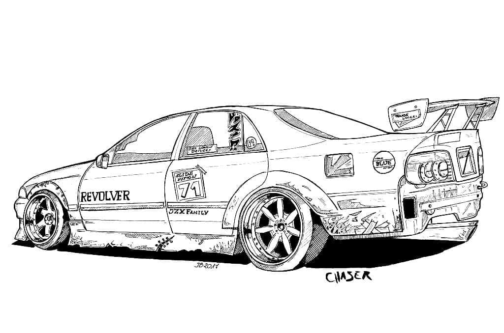 Toyota Chaser Värityskuva