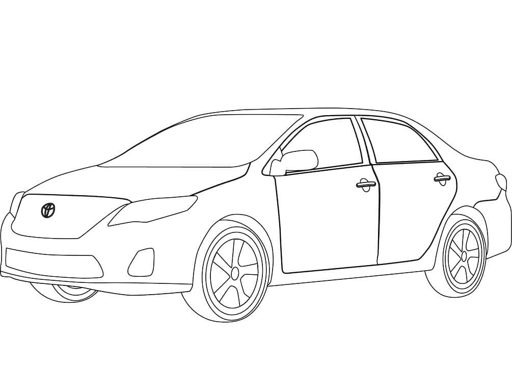 Toyota Corolla Värityskuva